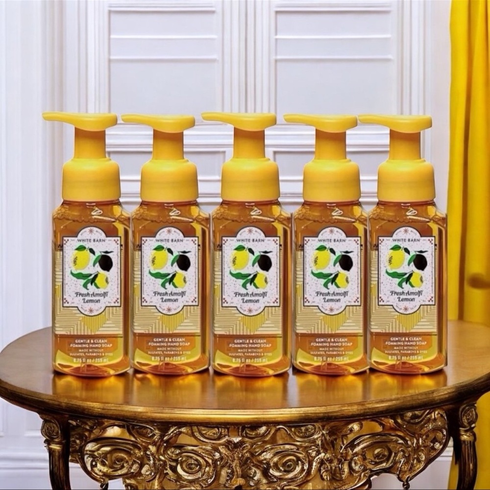 BATH & BODY WORKS FRESH AMALFI LEMON FOAMING HAND SOAPS